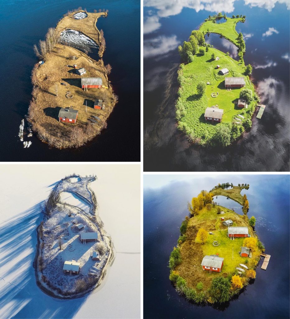 Four Seasons in the Life of a Finnish Island