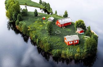 Kotisaari Island in Rovaniemi, Lapland