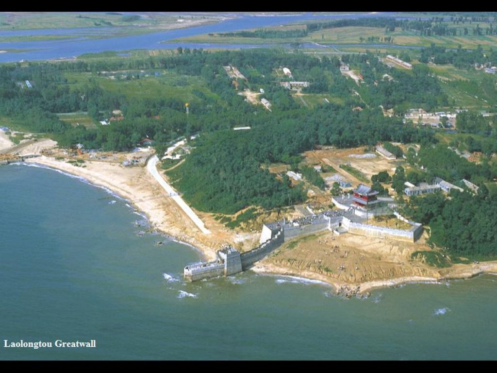 Laolongtou (Old Dragon's Head) - Where the Great Wall of China ends in the Bohai Sea