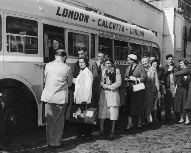 London to Calcutta - the longest bus route in the world