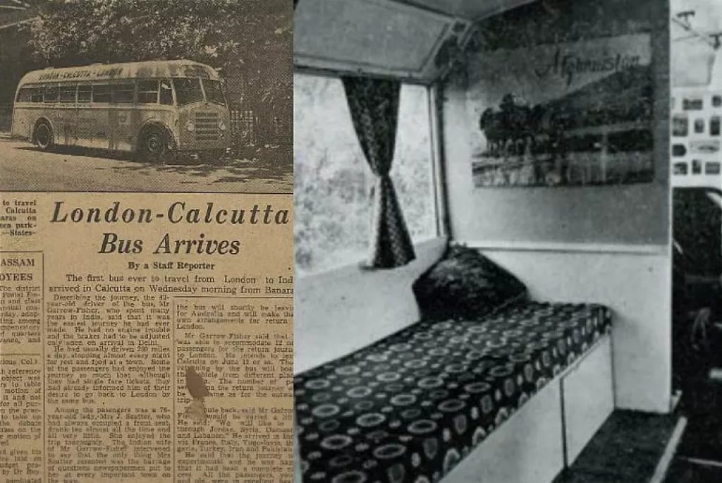 London to Calcutta - the longest bus route in the world