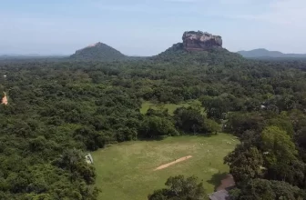 Look at this stunning cricket ground in Sigiriya, Sri Lanka 😍😍😍