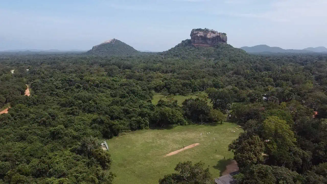 Look at this stunning cricket ground in Sigiriya, Sri Lanka 😍😍😍