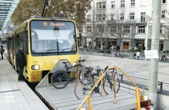 Stuttgart Taking Your Bike on the Tram