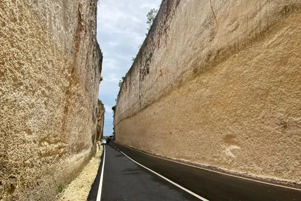 The Road to Pantai Batu Barak Beach