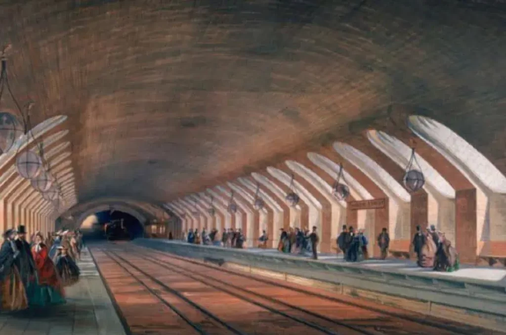 10th Jan 1863, London’s first true Underground railway was formally opened