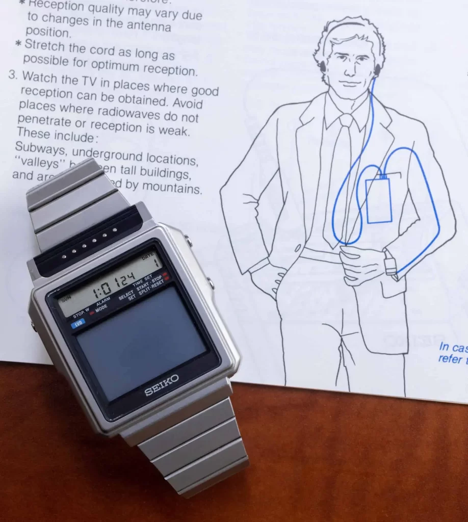 The Seiko TV Watch 1982