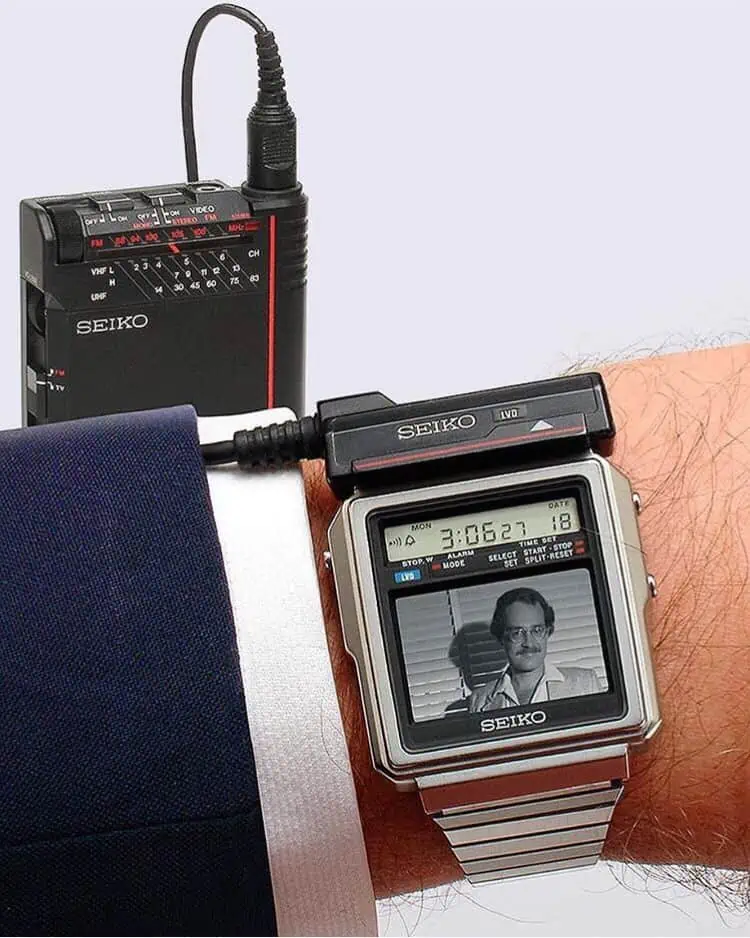 The Seiko TV Watch 1982