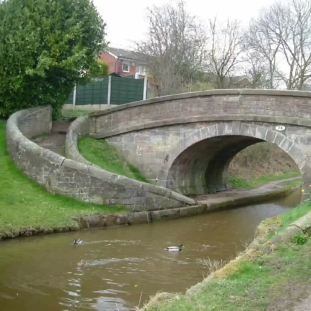 Snake Bridge Macclesfield over History