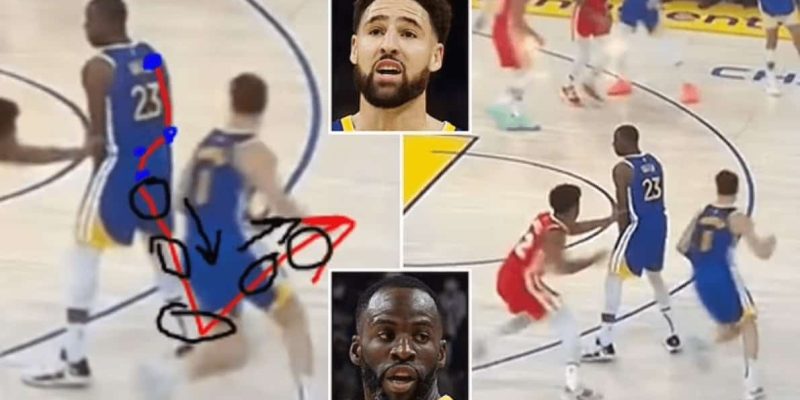 Draymond – Klay Magic Pass – NBA