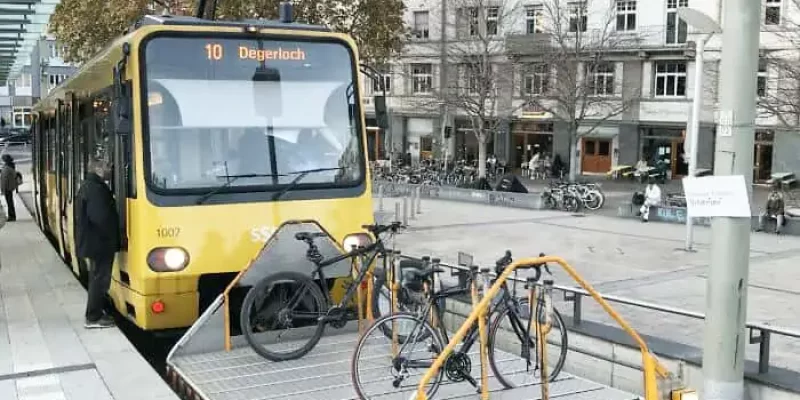 Stuttgart: Taking Your Bike on the Tram