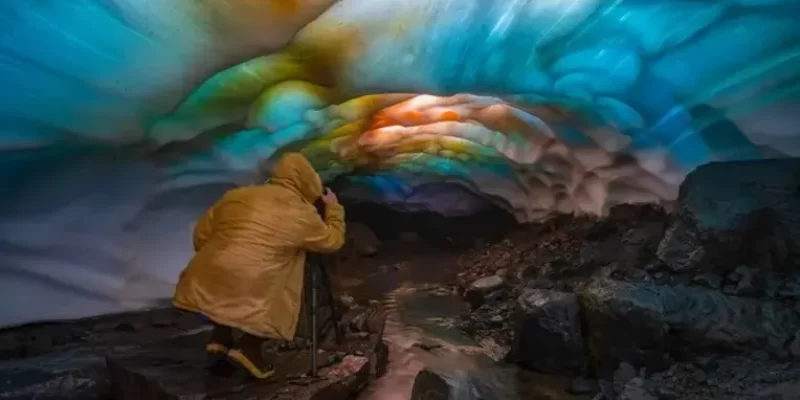 Stunning rare ‘Rainbow Cave’ discovered at Mount Rainier National Park